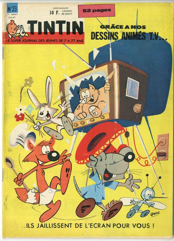 Un nouveau numéro du « Journal Tintin » pour ses 77 ans