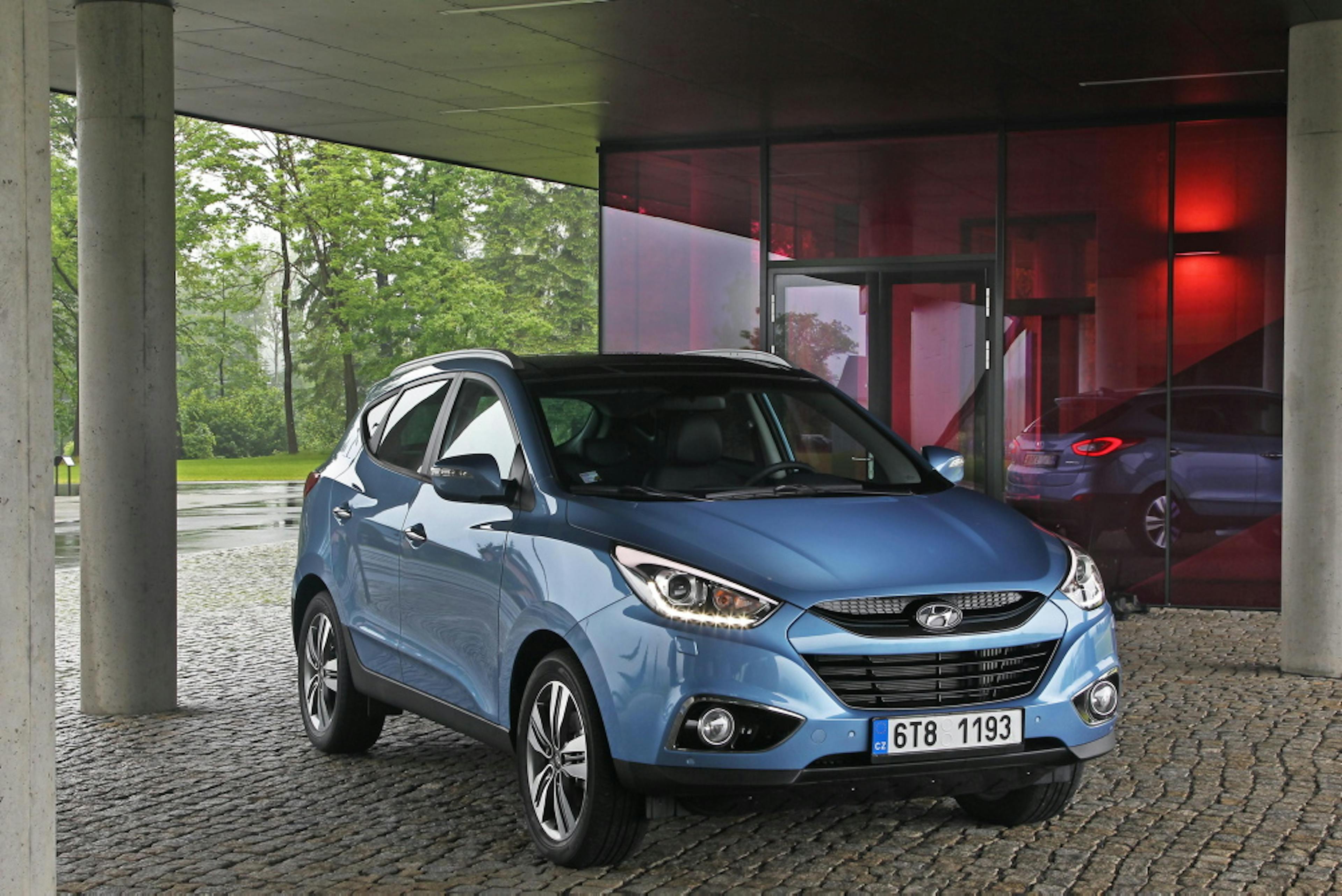 Hyundai ix35: la nouvelle version fait fort au niveau confort et silence de fonctionnement.