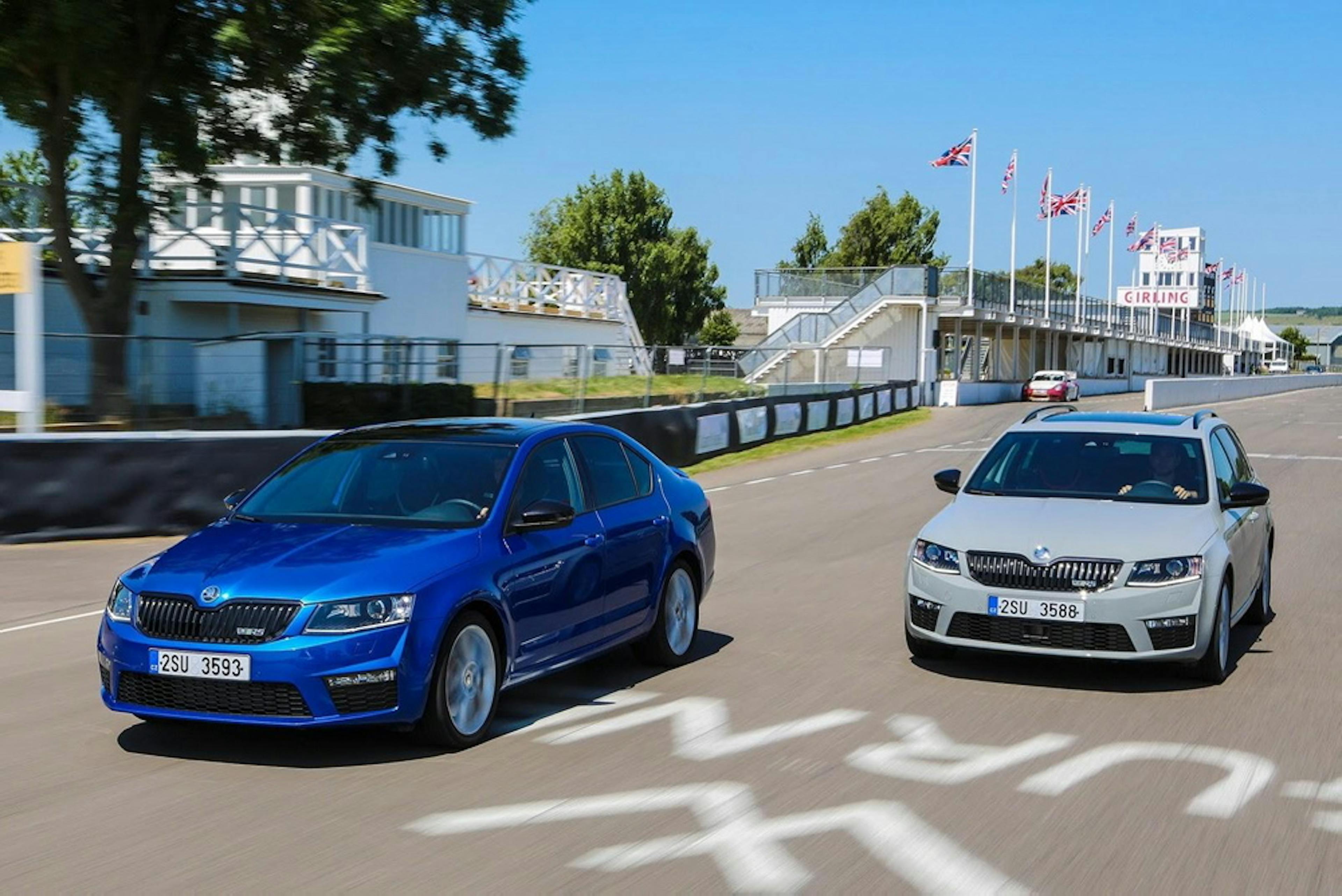 Break ou limousine, la RS est la plus rapide des Octavia.