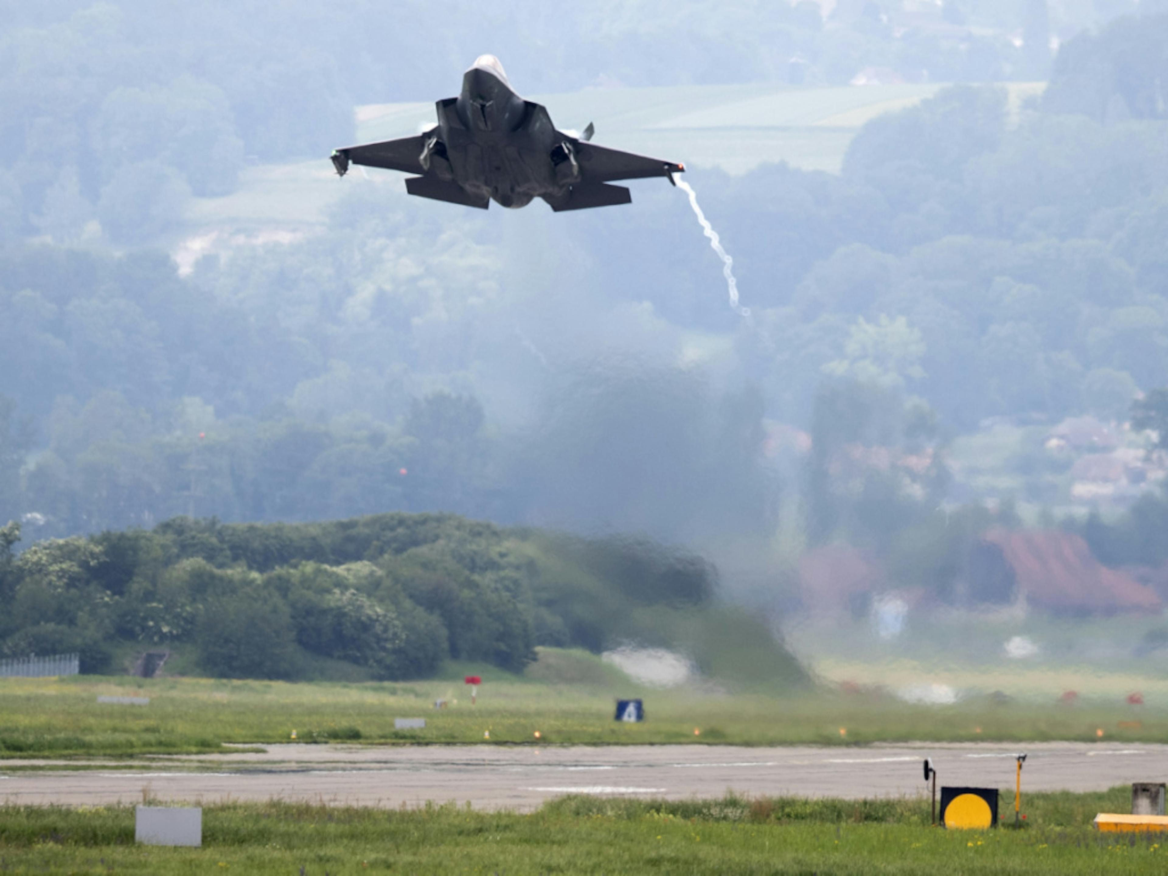 Dans le cadre des essais en vol, chaque candidat a dû effectuer huit missions, avec un ou deux appareils (ici le F-35 A de Lockheed Martin) (archives).