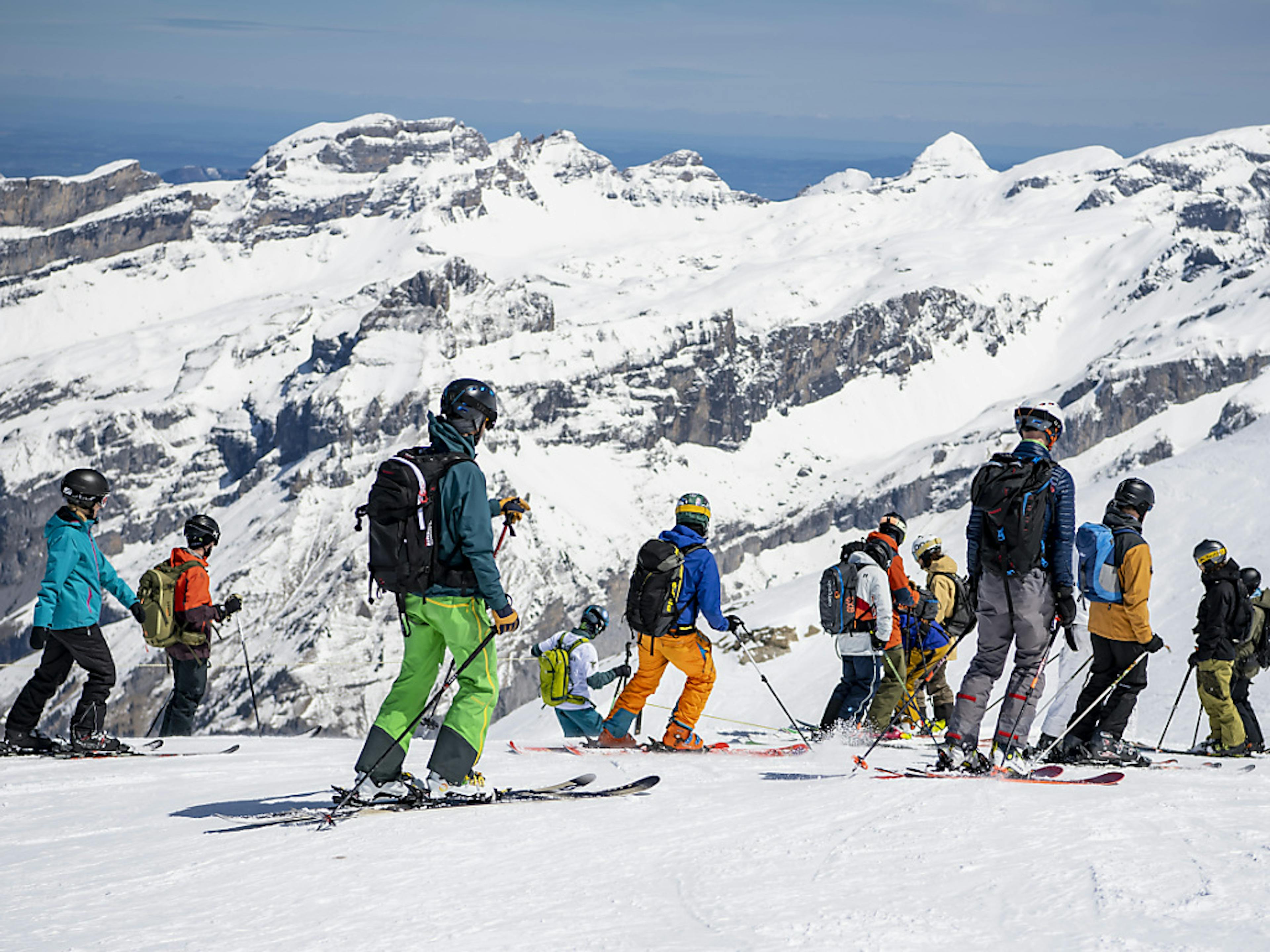 L'Association des remontées mécaniques ne prévoit pas d'exiger un pass sanitaire pour permettre aux skieurs d'accéder aux pistes (archives).