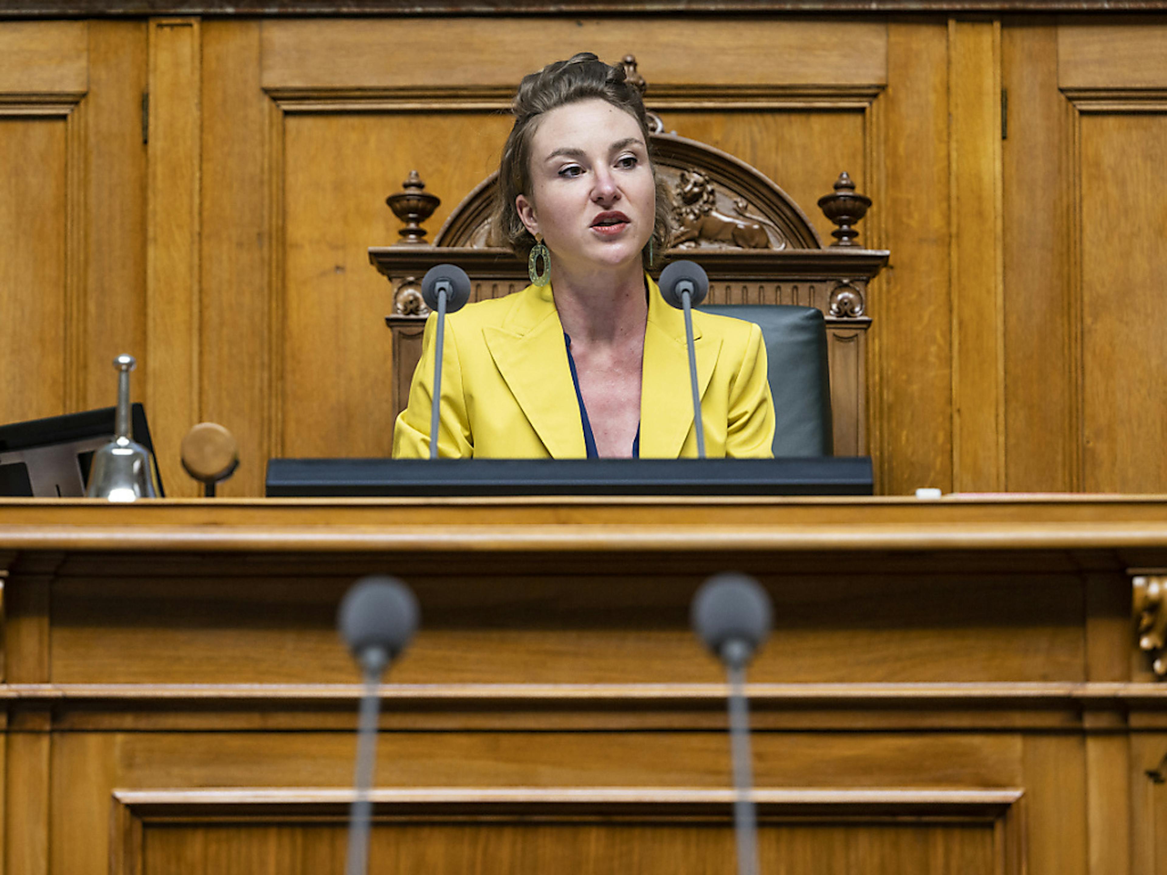 Irène Kälin et ses trois collègues parlementaires seront reçus au siège du parlement ukrainien (archives).