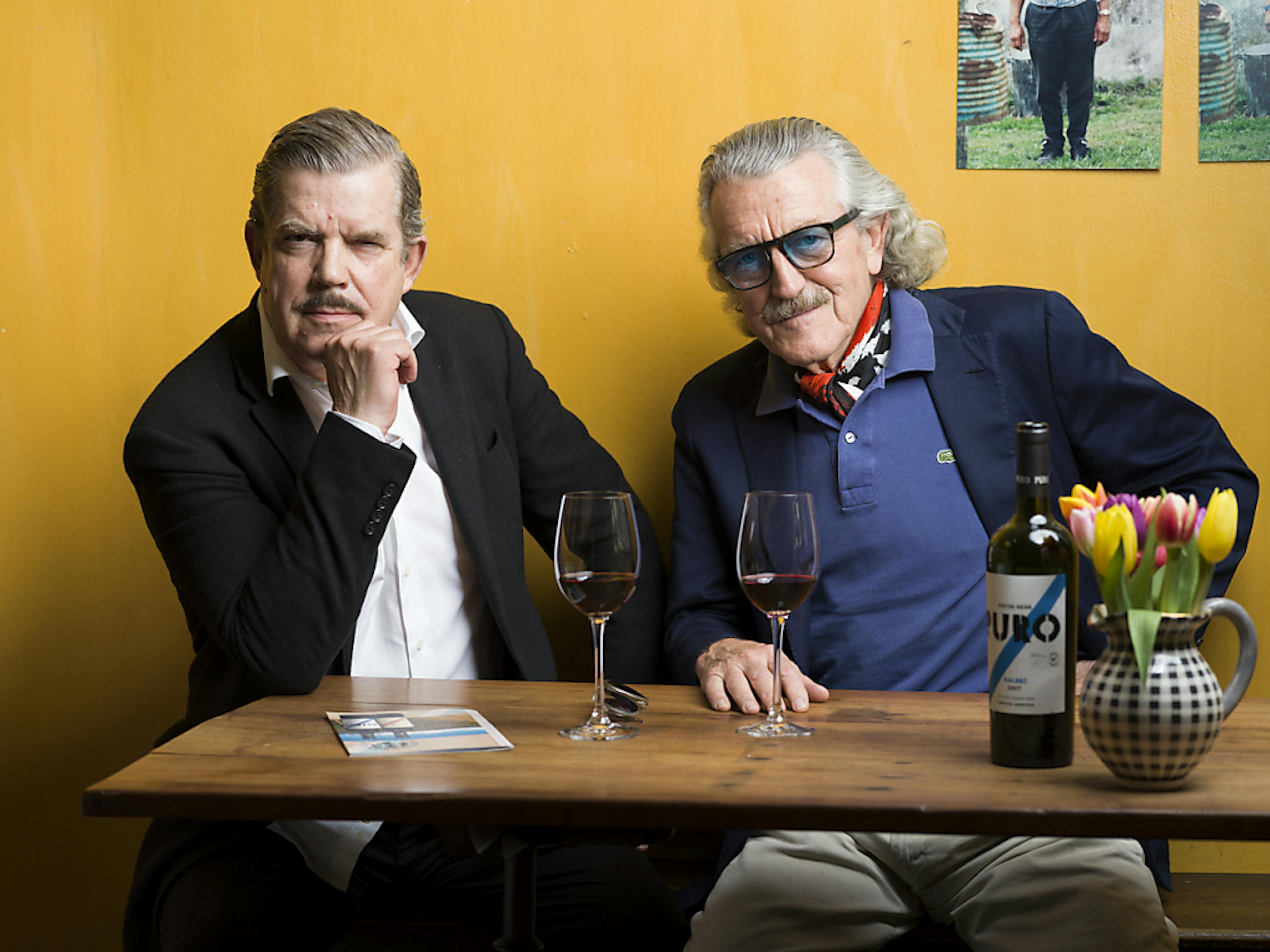 Le duo de musique électro Yello, formé de Dieter Meier (droite) et Boris Blank (gauche), gagne cette année le prestigieux Grand Prix suisse de musique, décerné par l'Office fédéral de la culture.