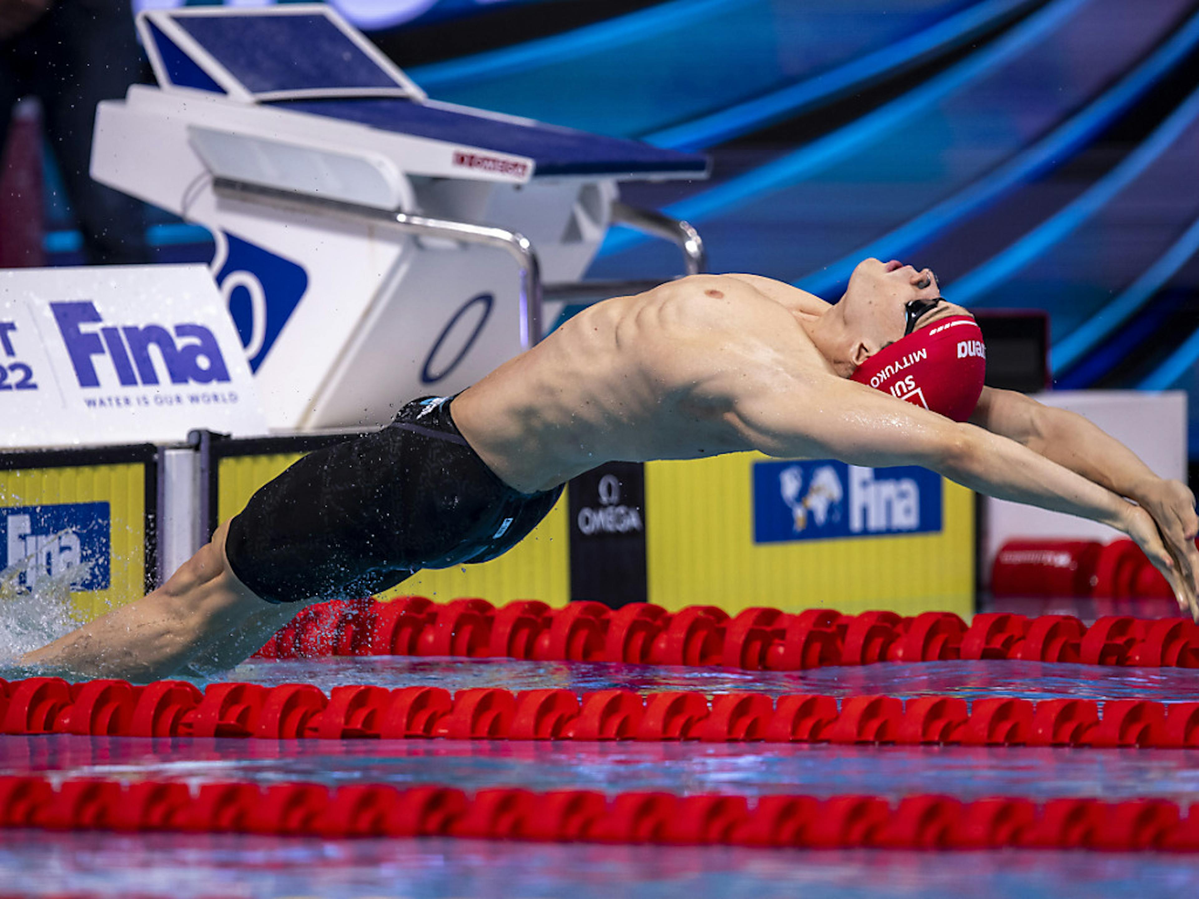 Roman Mityukov seulement 4e du 200 m dos des Championnats d'Europe