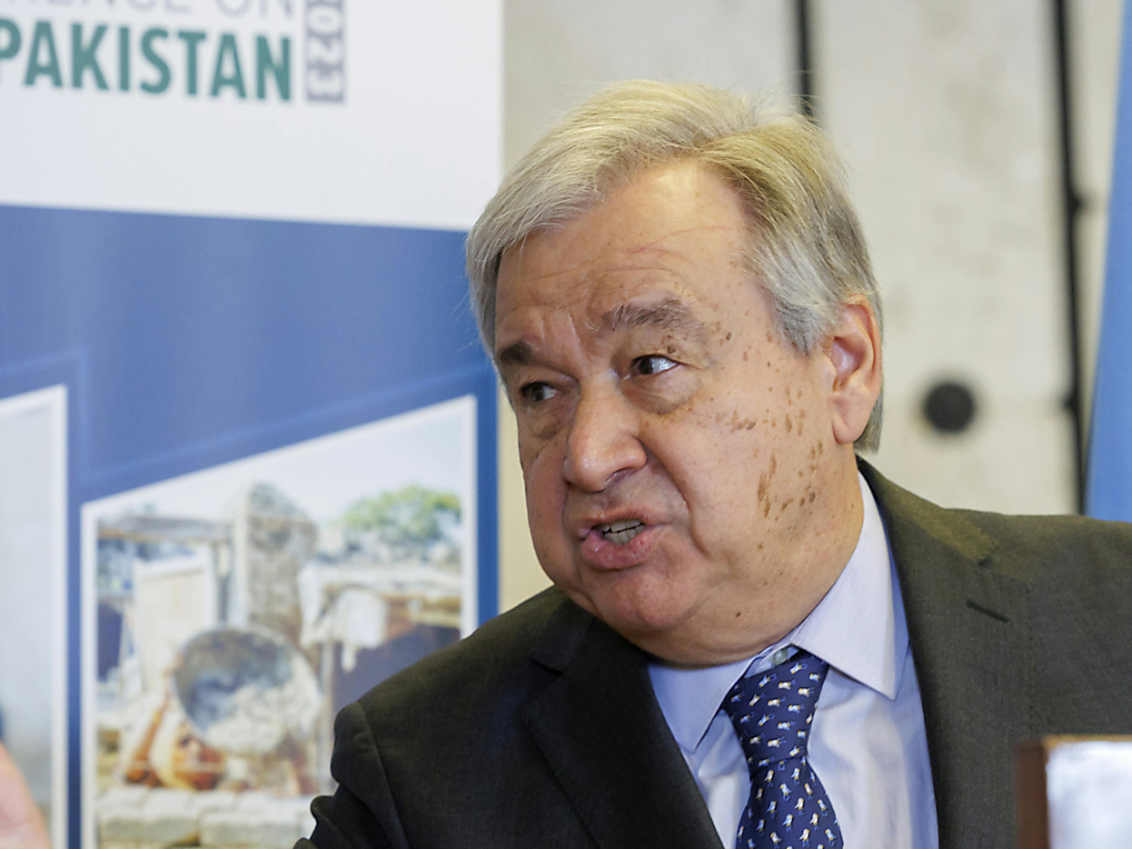 Guerre en Ukraine: le patron de l'ONU Antonio Guterres tire la sonnette d'alarme