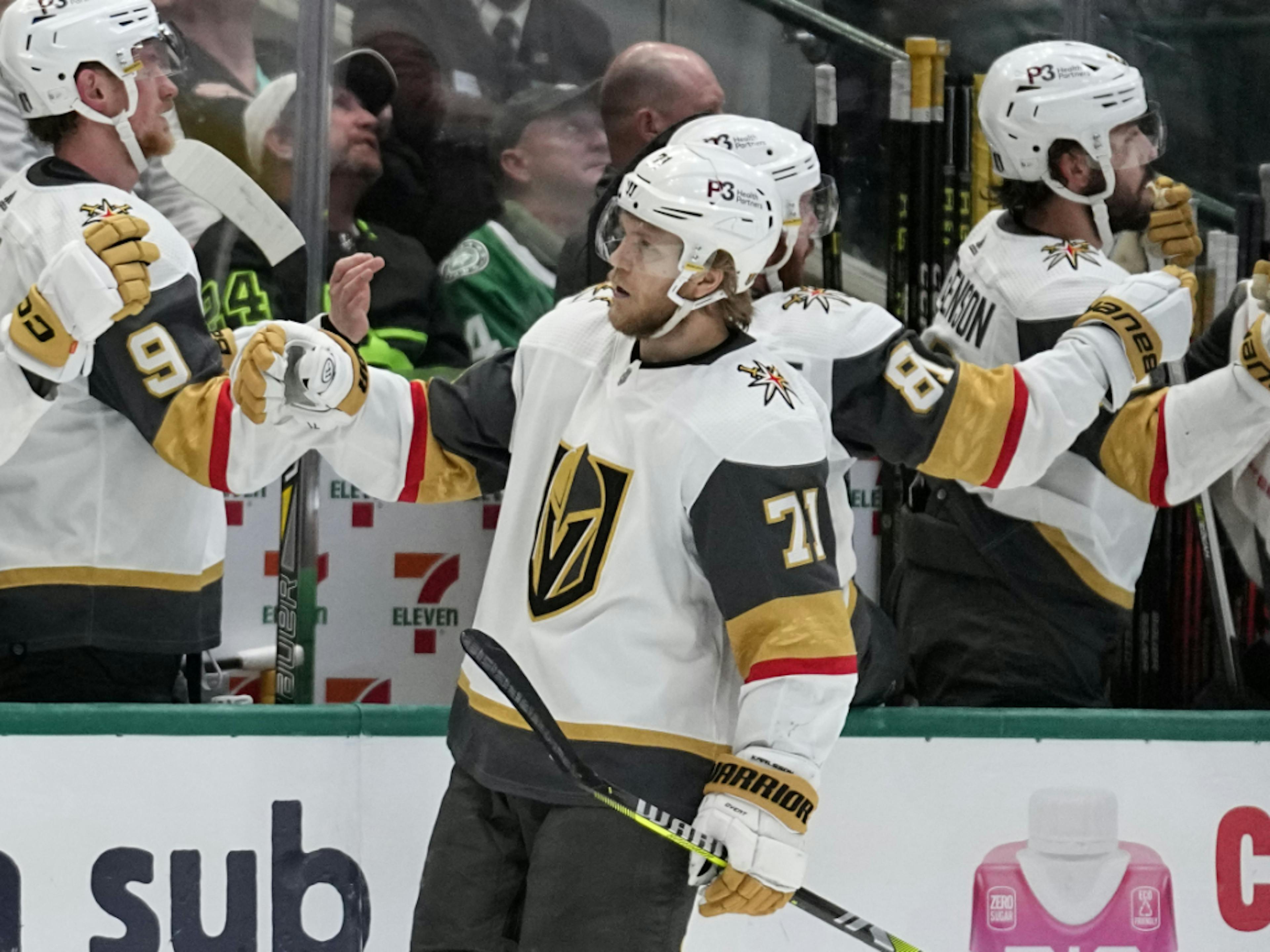 William Karlsson (71) est le meilleur buteur de Vegas dans ces play-off 2023