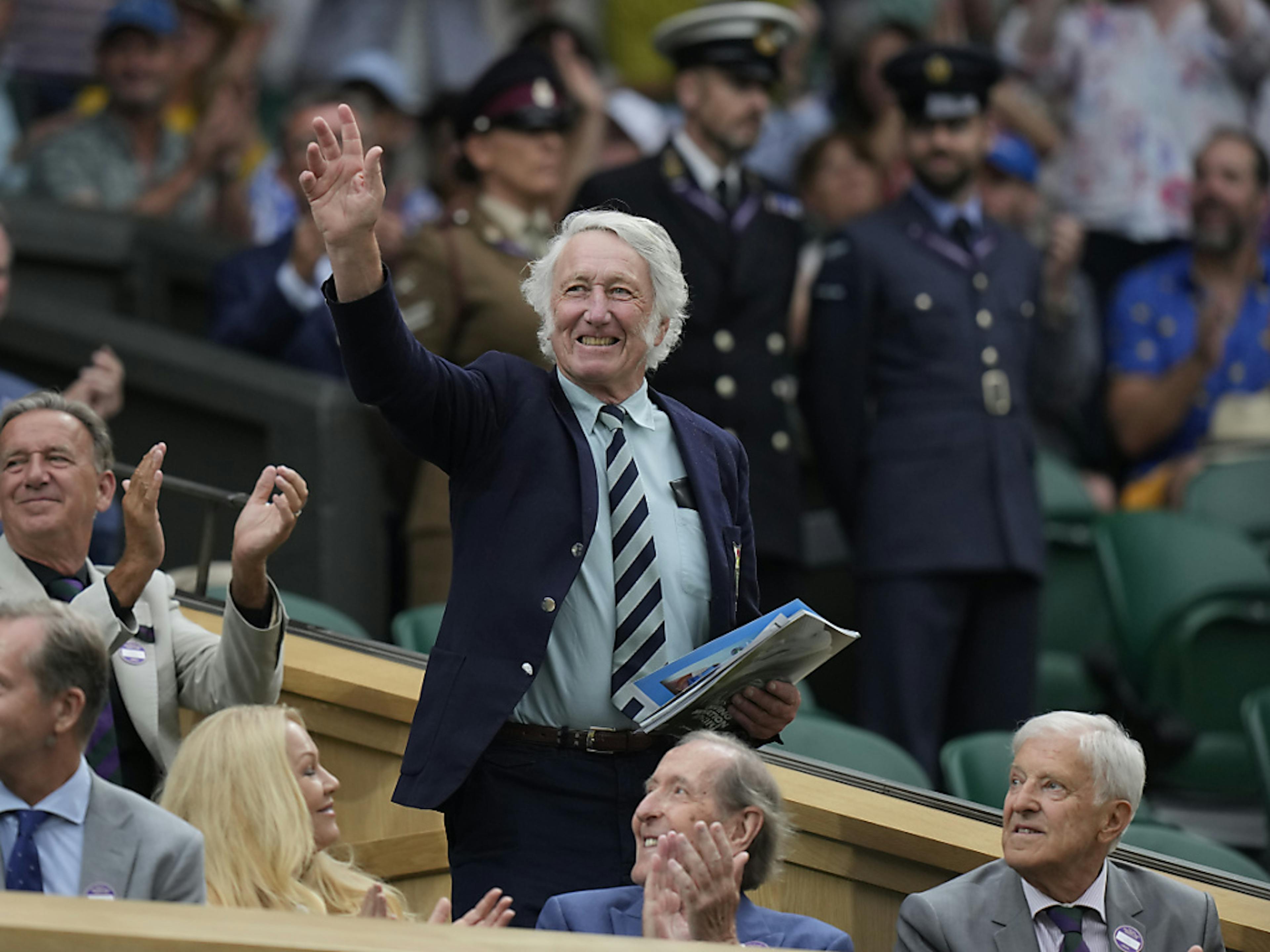 JPR Williams à Wimbledon en juillet 2023