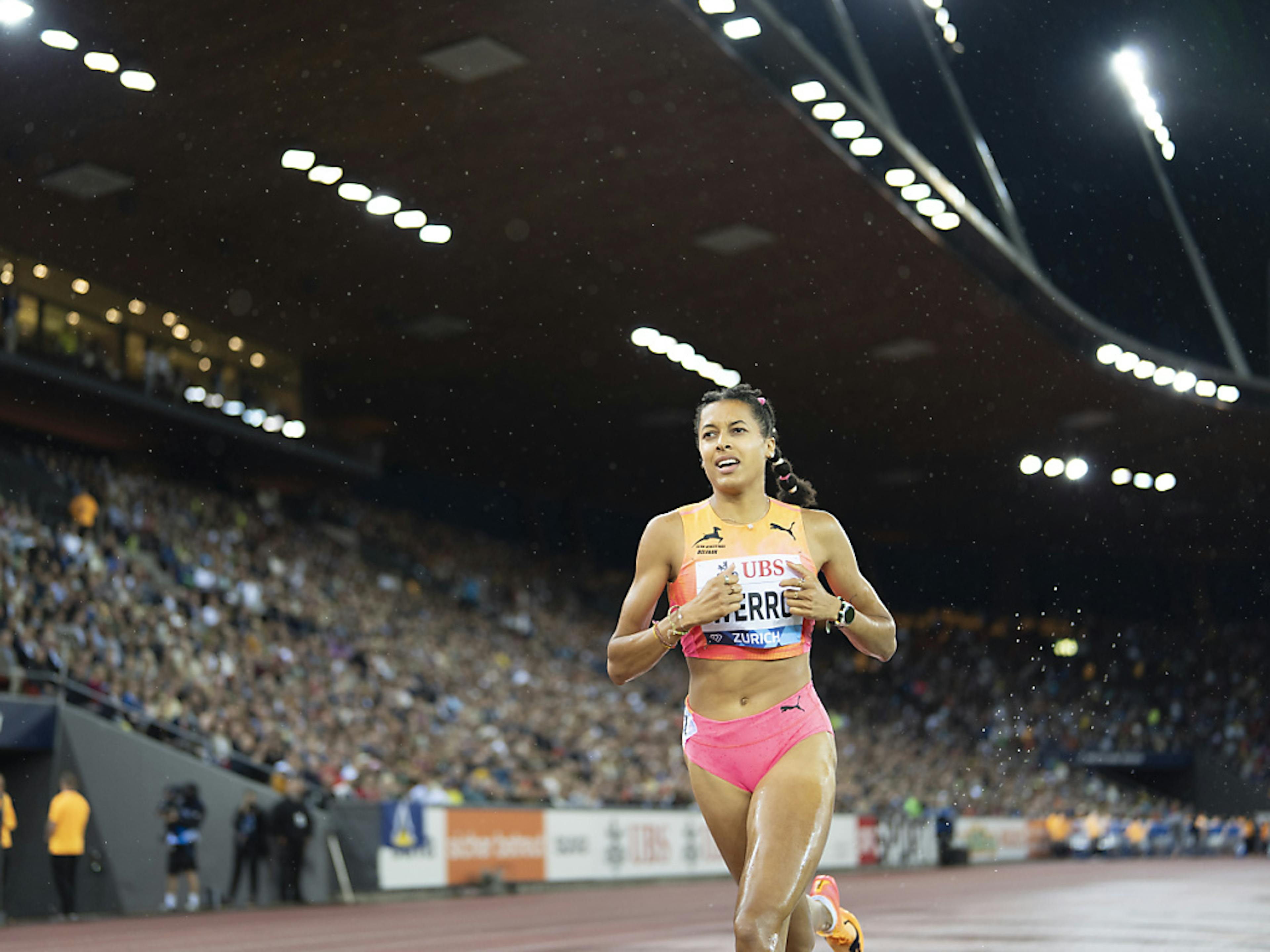 Audrey Werro a battu le record de Suisse du 800 m à Bellinzone